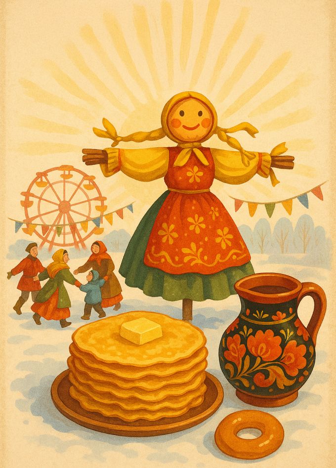 Масленица хороша, широка ее душа. Театрализованное народное гуляние