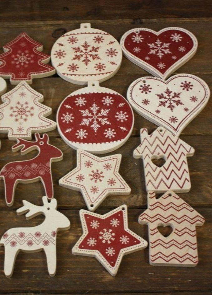 Новогодние игрушки. Мастер-класс