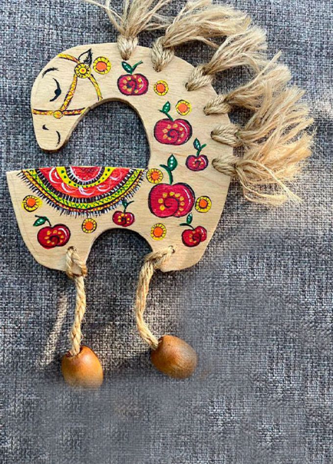 Конь деревянный. Мастер-класс